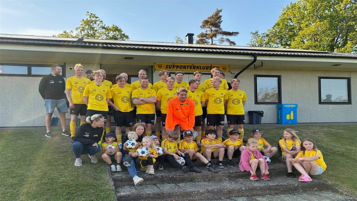 Hallands Fotbollförbund besökte Kung Karl BK